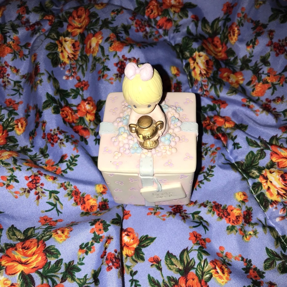 precious moments glass figurine